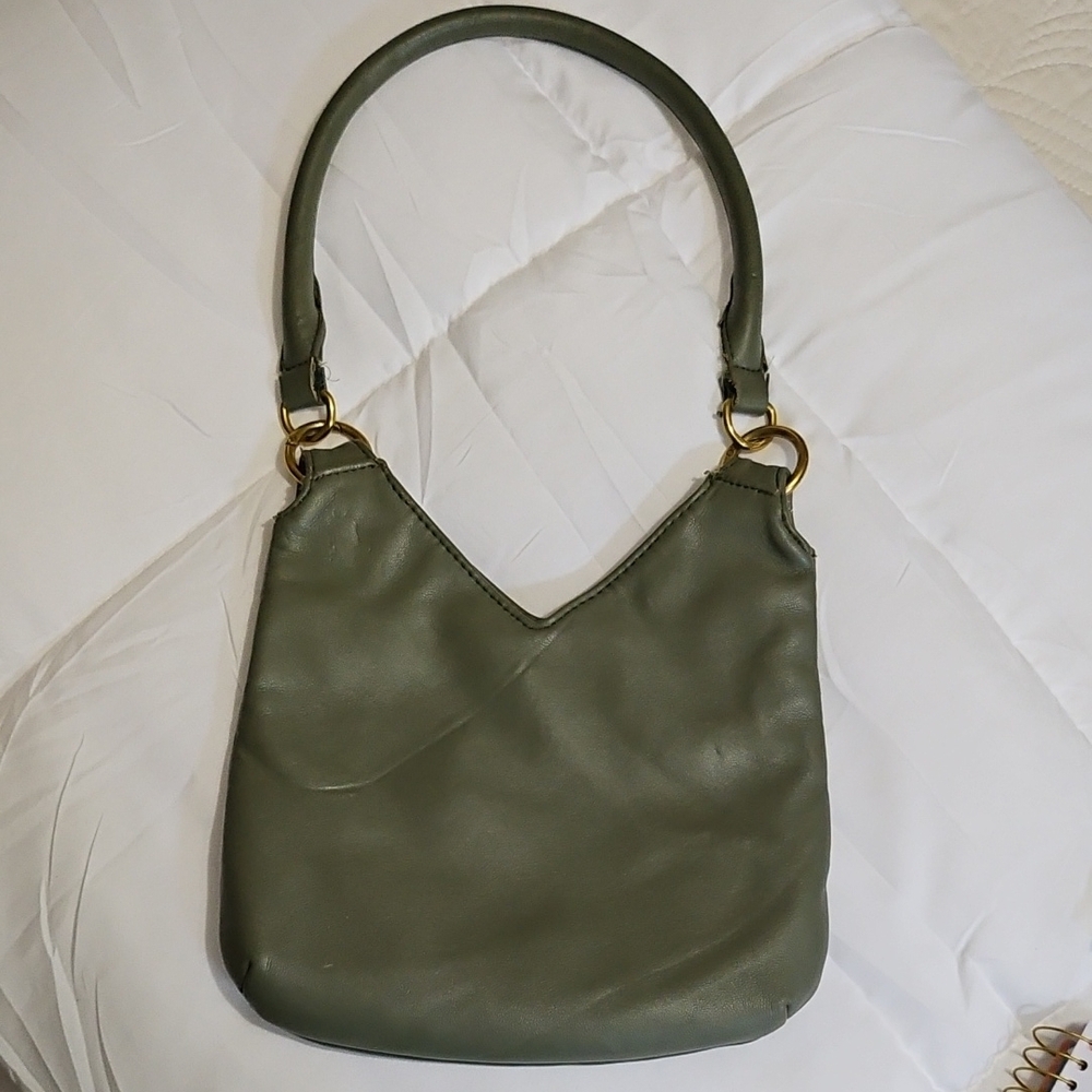 Elegant Olive Green Women's Bag